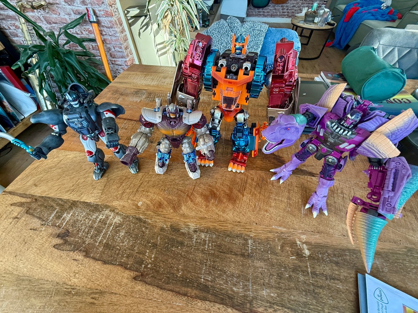 Transformers Beast Wars figuren set, Ophalen, Zo goed als nieuw