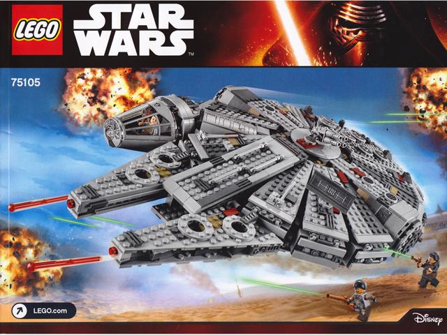 Lego Star Wars 75105 Millennium Falcon, Ophalen of Verzenden, Nieuw, Complete set, Lego