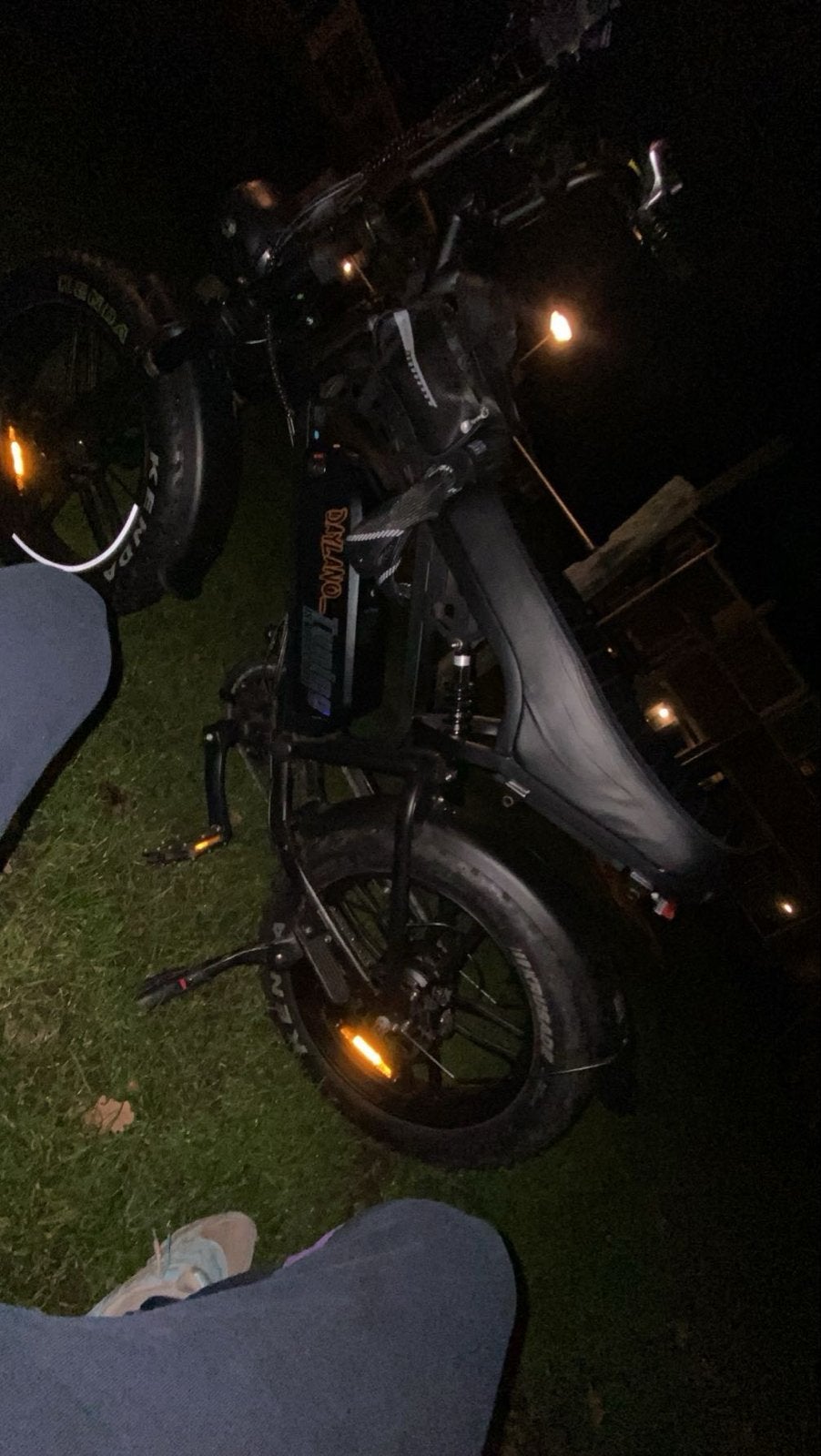 Fatbike met defecte achterrem voor de rest niks mis mee, Fietsen en Brommers, Fietsen | Heren | Herenfietsen, Gebruikt, Minder dan 49 cm