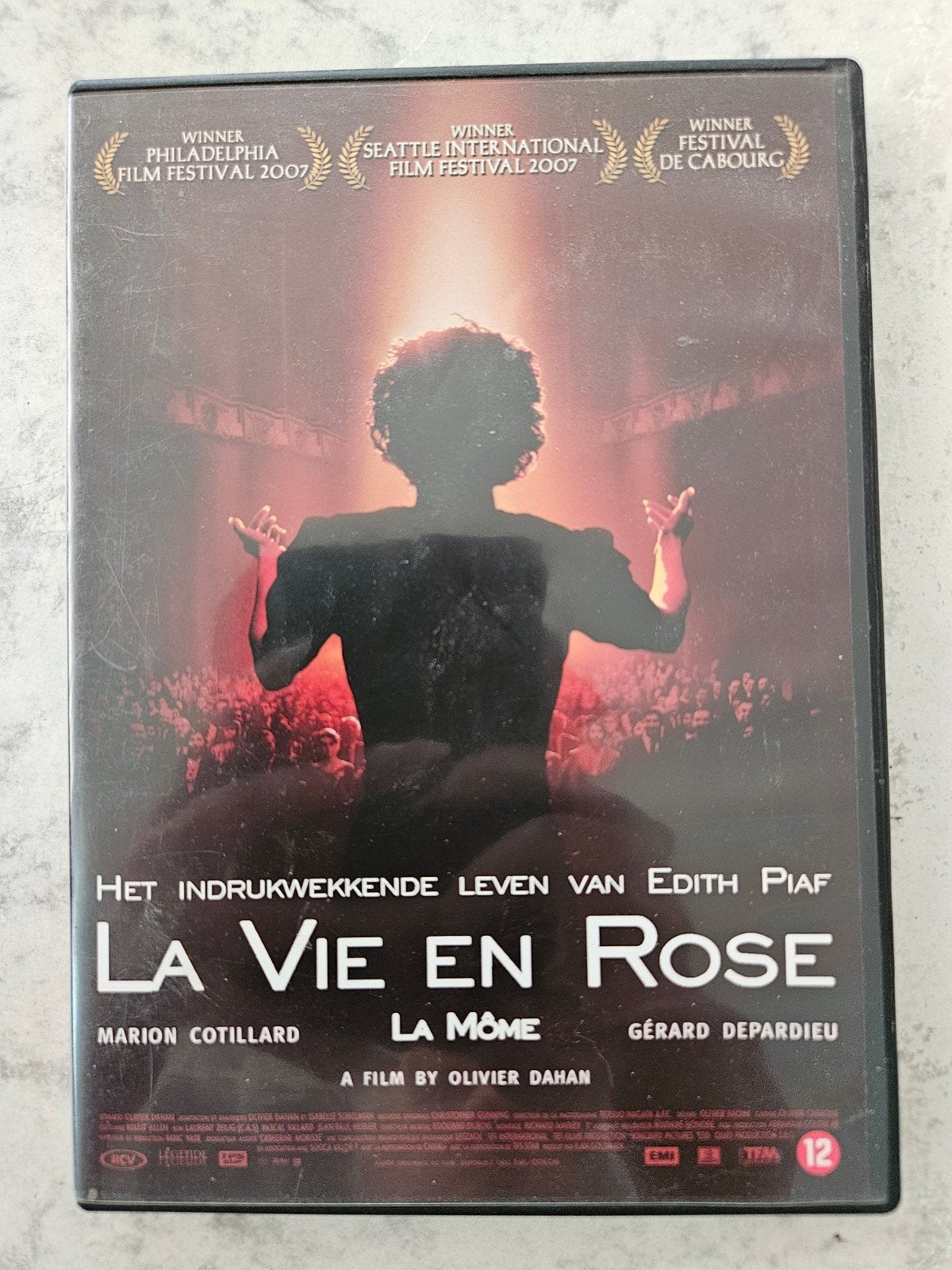 DVD La Vie en Rose (La Môme) – Edith Piaf Biografie, Cd's en Dvd's, Alle leeftijden, Ophalen of Verzenden, Zo goed als nieuw