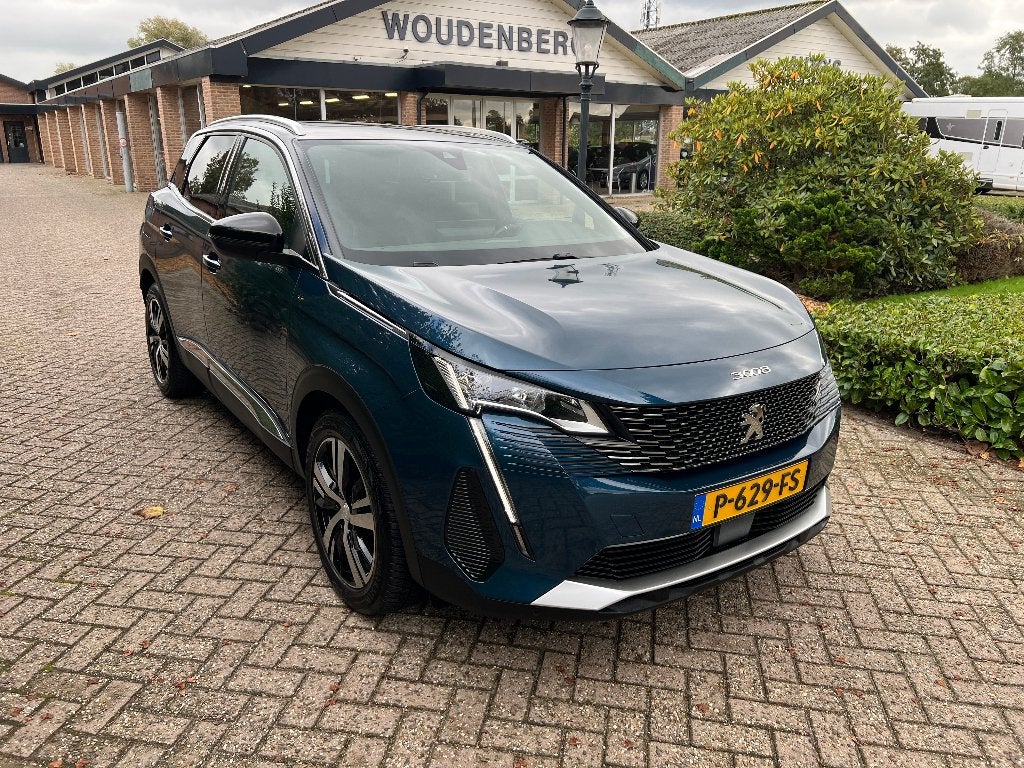 Peugeot 3008 1.2 Puretech GT Line130pk BTW AUTO, 15 km/l, 1199 cc, Blauw, Origineel Nederlands
