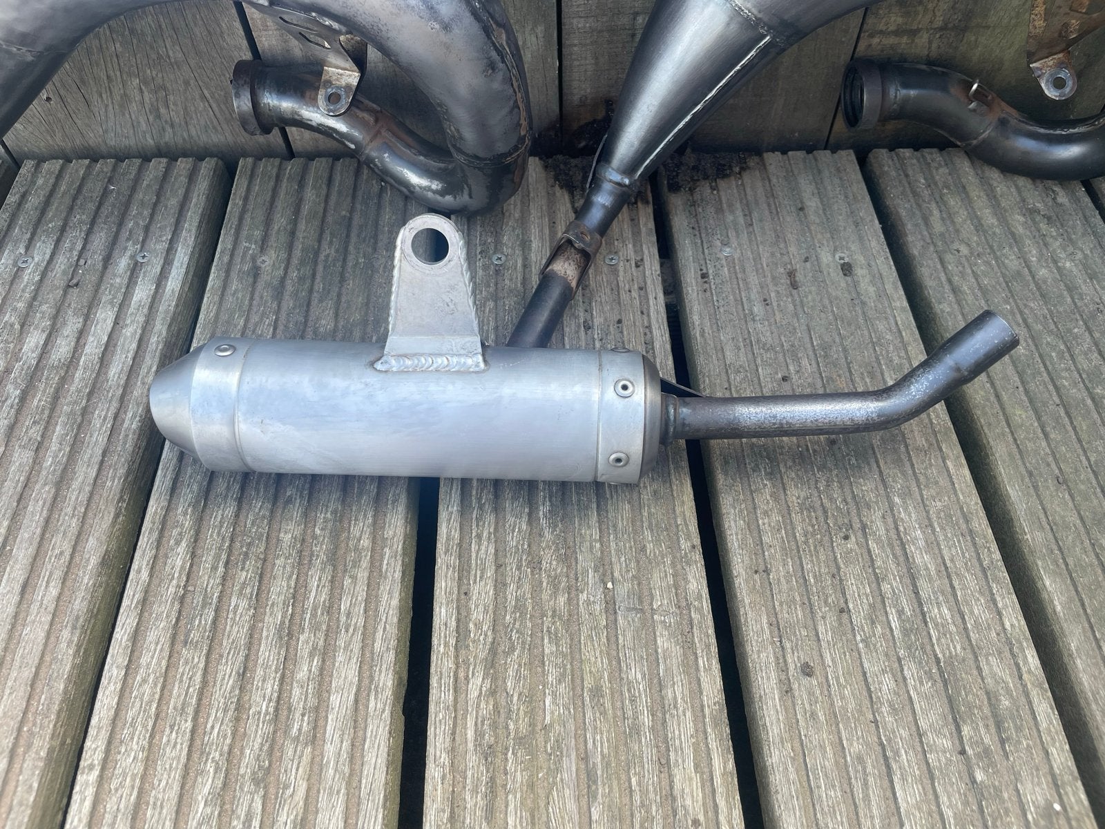 Doma uitlaat voor KTM GasGas Husqvarna 85 (oud model), Motoren, Ophalen of Verzenden, Gebruikt
