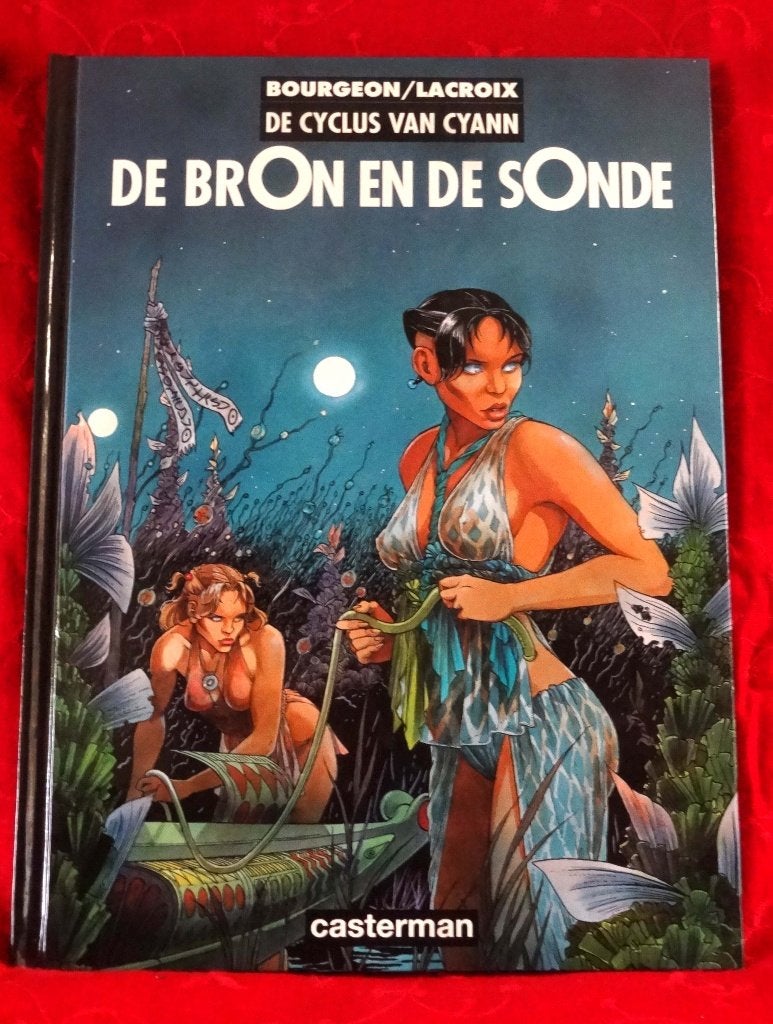Eerste twee delen van de Cyclus van Cyann, Verzenden, François Bourgeon, Zo goed als nieuw, Meerdere stripboeken
