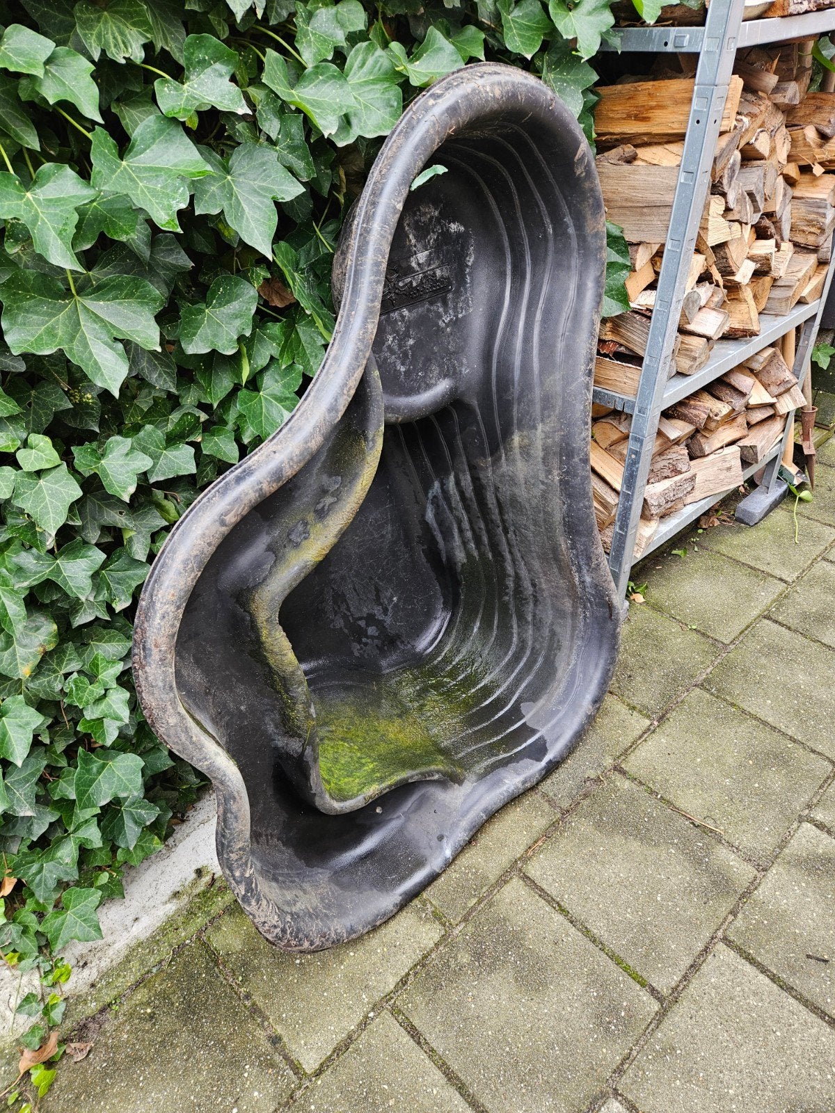 Voorgevormde vijver 1.20m x 0.85m x 0.40m, Ophalen, Gebruikt