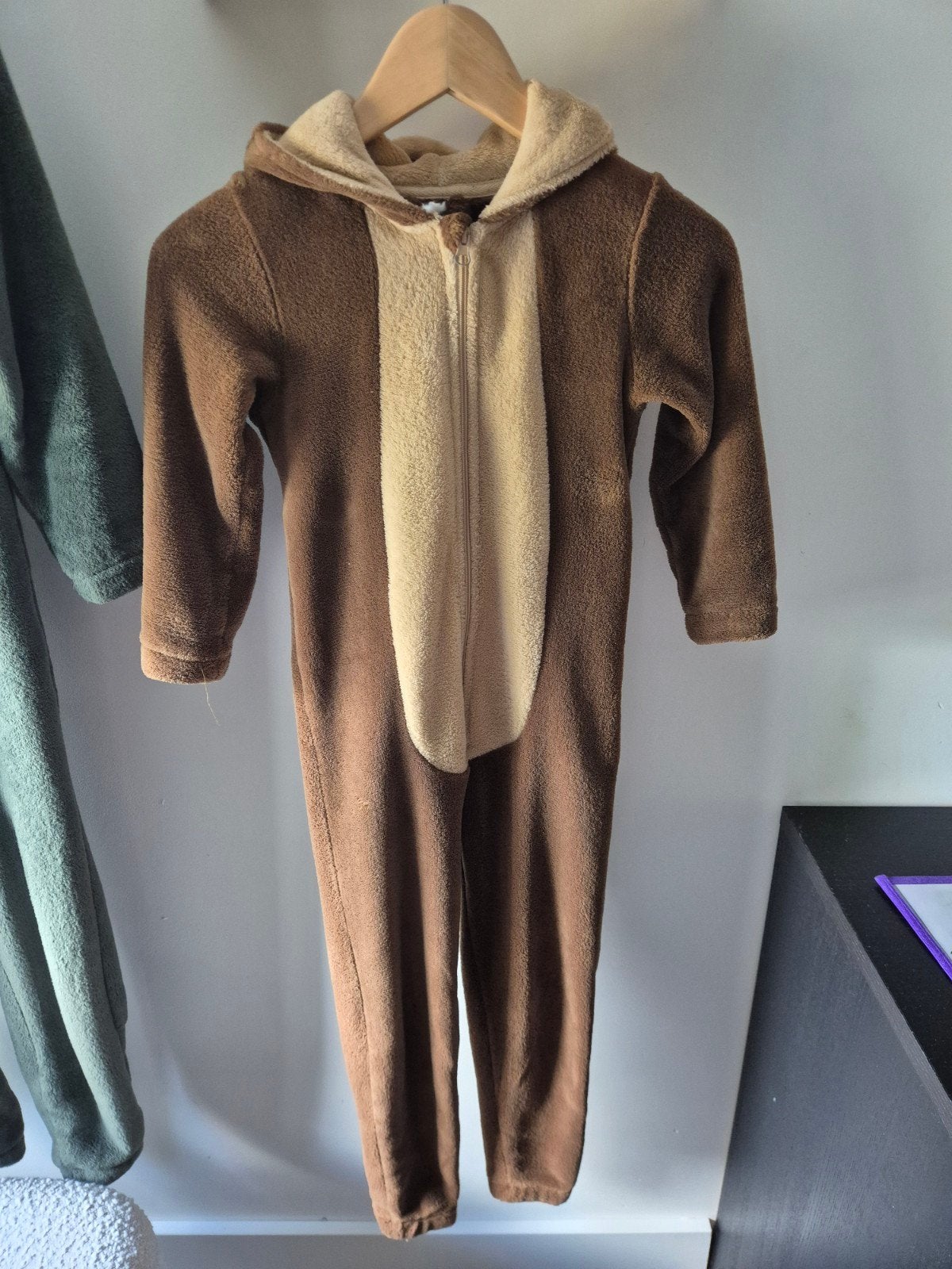 Leuke onesie beer maat 110/116, Nacht- of Onderkleding, Gebruikt, Jongen of Meisje, Ophalen of Verzenden