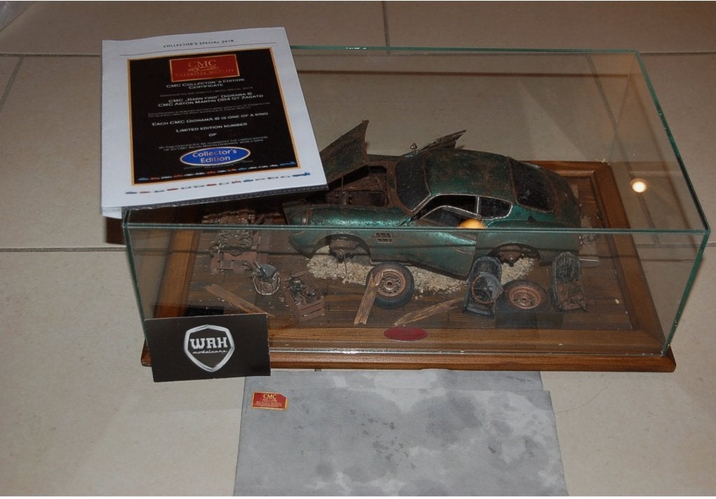 1:18 ASTON MARTIN DB4 BARNFIND CMC M-132BF LTD 20 WRH, Verzenden, Zo goed als nieuw, Auto, Overige merken