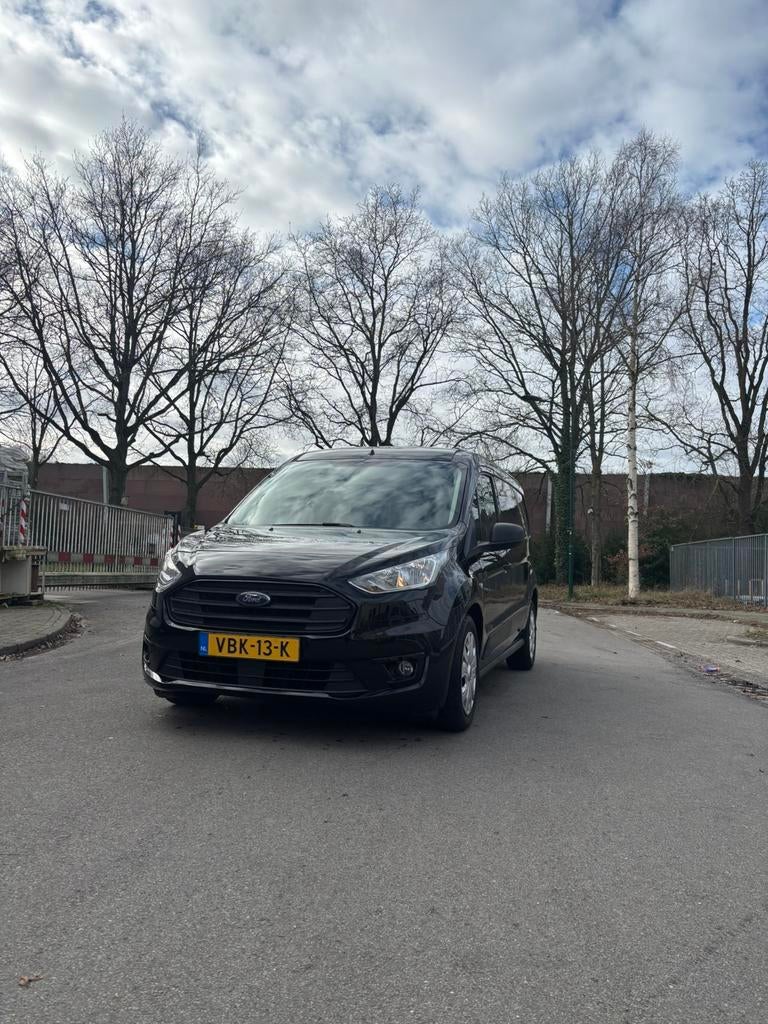 Ford Transit Connect 230 L2 1.5 Tdci 100pk High Payload, Auto's, Bestelauto's, Voorwielaandrijving, Euro 6, 4 cilinders, Zwart