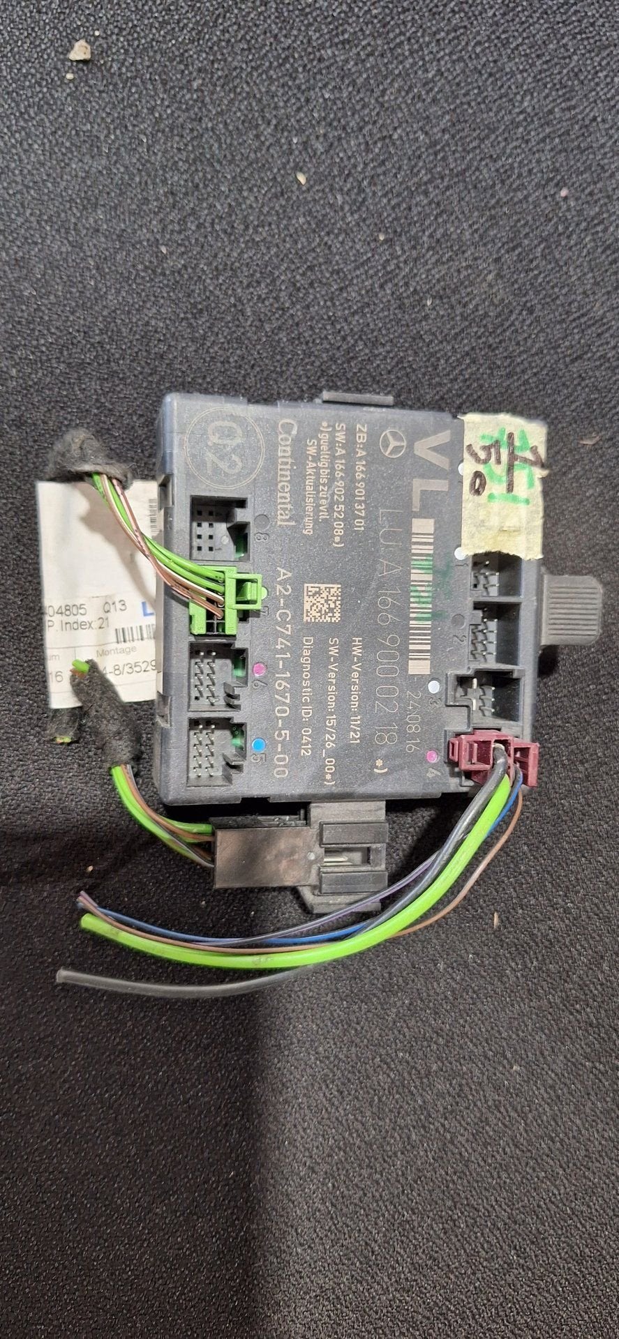 Deurstuurapparaat Linksvoor VL Mercedes ML GLE W166 CLA A166, Gebruikt, -, Ophalen of Verzenden, -