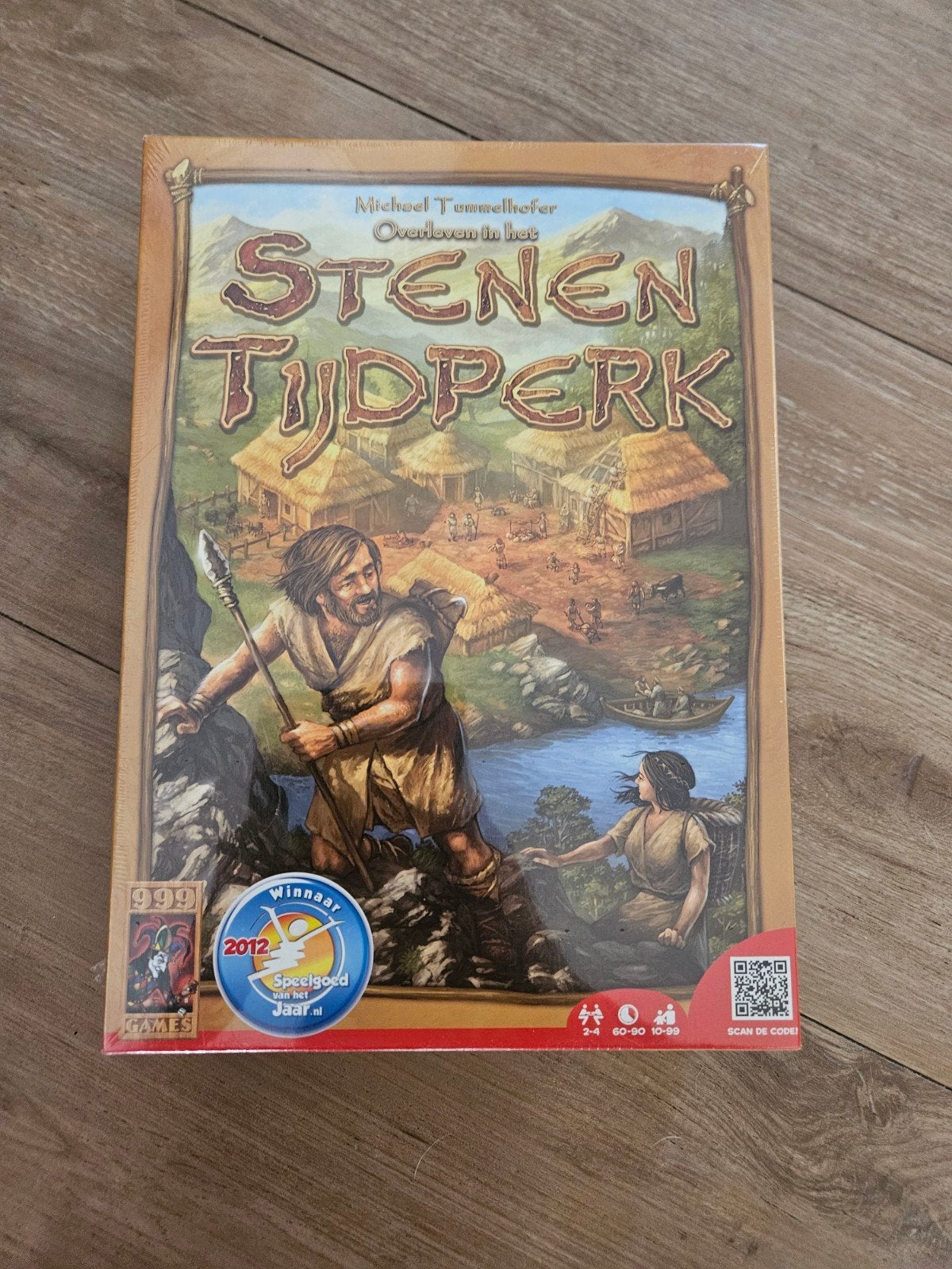 Stenen Tijdperk bordspel - Nieuw in plastic, Drie of vier spelers, Ophalen of Verzenden, Nieuw, 999 Games