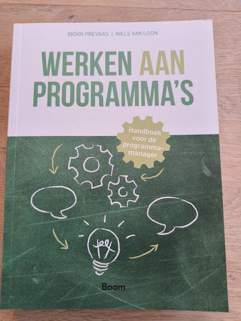Werken aan Programma's - Handboek programmamanager, Björn Prevaas, Niels van Loon, Zo goed als nieuw, Gamma, HBO