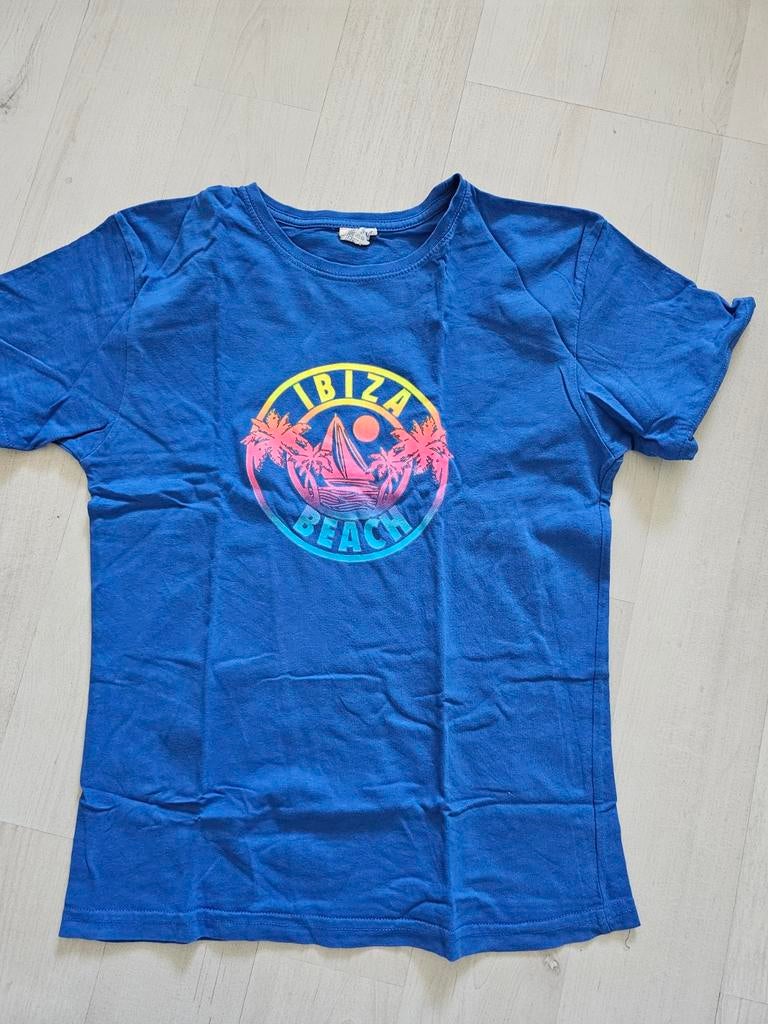 Zgan shirt IBIZA blauw maat 152, Ophalen of Verzenden, Zo goed als nieuw, Jongen of Meisje, Shirt of Longsleeve