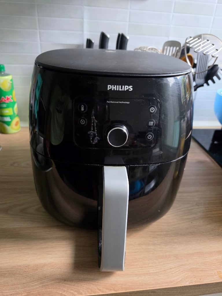Philips Airfryer XXL - Zwart, Witgoed en Apparatuur, Airfryers, Ophalen of Verzenden, Gebruikt, Airfryer XXL, 1500 gram of meer