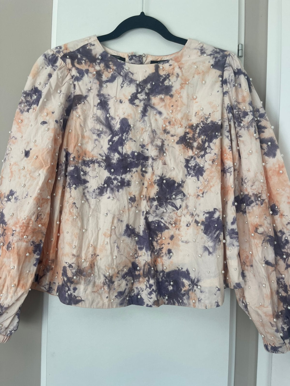 Scotch & Soda prachtige tie-dye blouse maat S, Ophalen of Verzenden, Zo goed als nieuw, Maat 36 (S), Overige kleuren