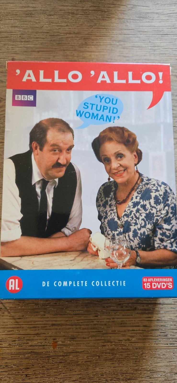 'Allo 'Allo! De Complete Collectie - 15 DVD's, Alle leeftijden, Ophalen of Verzenden, Zo goed als nieuw