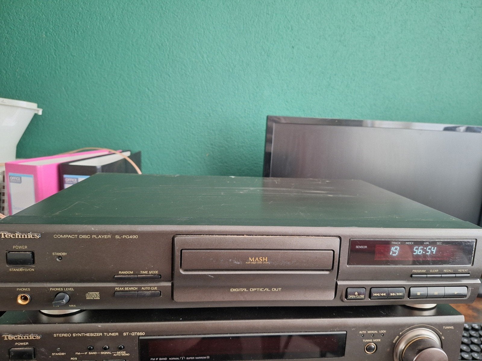 Technics SL-PG490 CD speler, Ophalen, Gebruikt, Technics