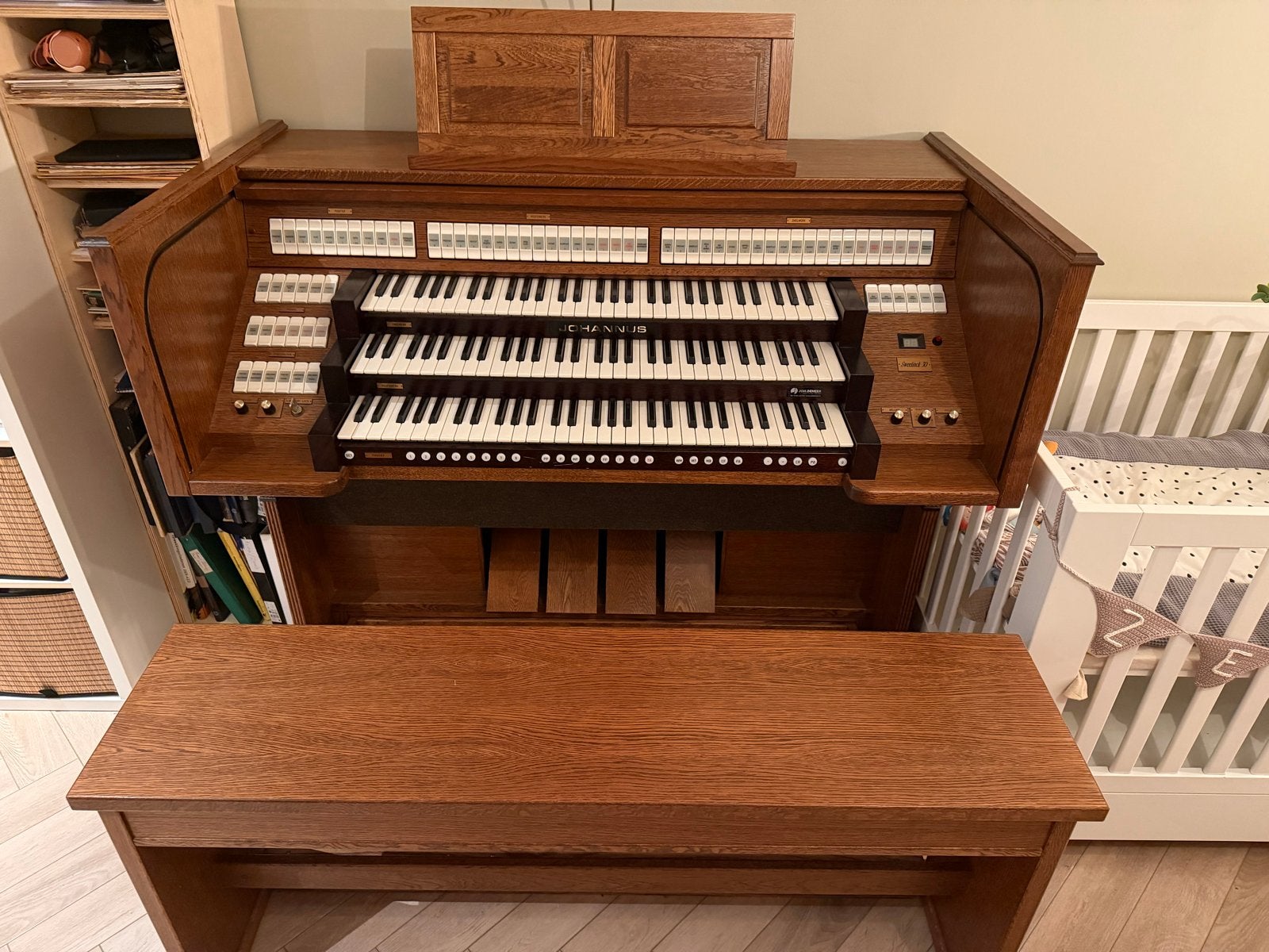 Johannus Sweelinck 30 Orgel met 3 klavieren, Ophalen, Zo goed als nieuw, 3 klavieren, Orgel
