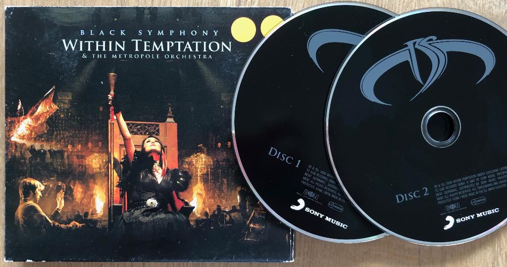 WITHIN TEMPTATION - Black symphony ( 2CD ), Ophalen of Verzenden, Zo goed als nieuw