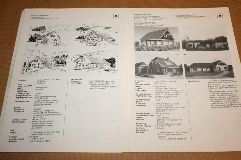 Bungalows — Prefab Woningen, Reeks Bouwcentrum Informatie, Ophalen of Verzenden, Gelezen, Architecten