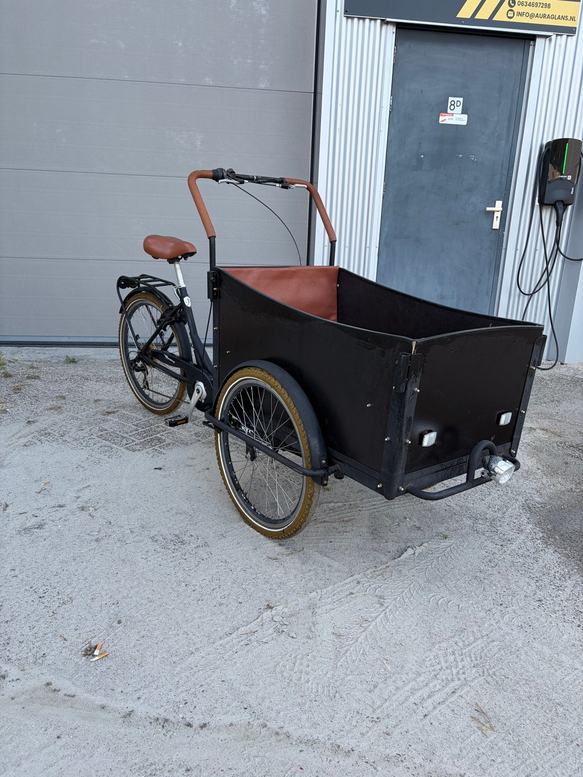 Bakfiets met 2 zitjes - Ideaal voor kinderen of goederen, Gebruikt, Velgrem, 2 kinderen, Ophalen