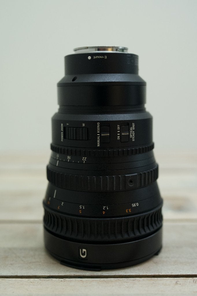Sony FE PZ 28-135mm f/4.0 G OSS objectief, Ophalen, Sony E-mount, Telelens, Zo goed als nieuw
