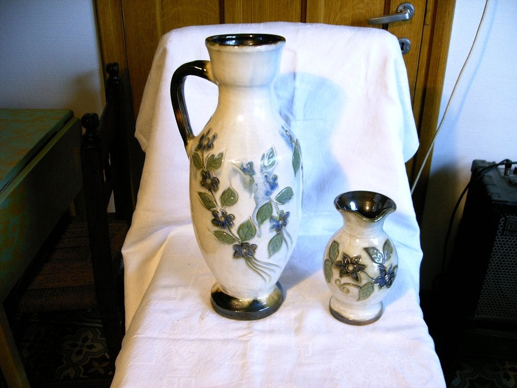 Twee schenkkannen/ vazen Grégoire., Antiek en Kunst, Ophalen of Verzenden