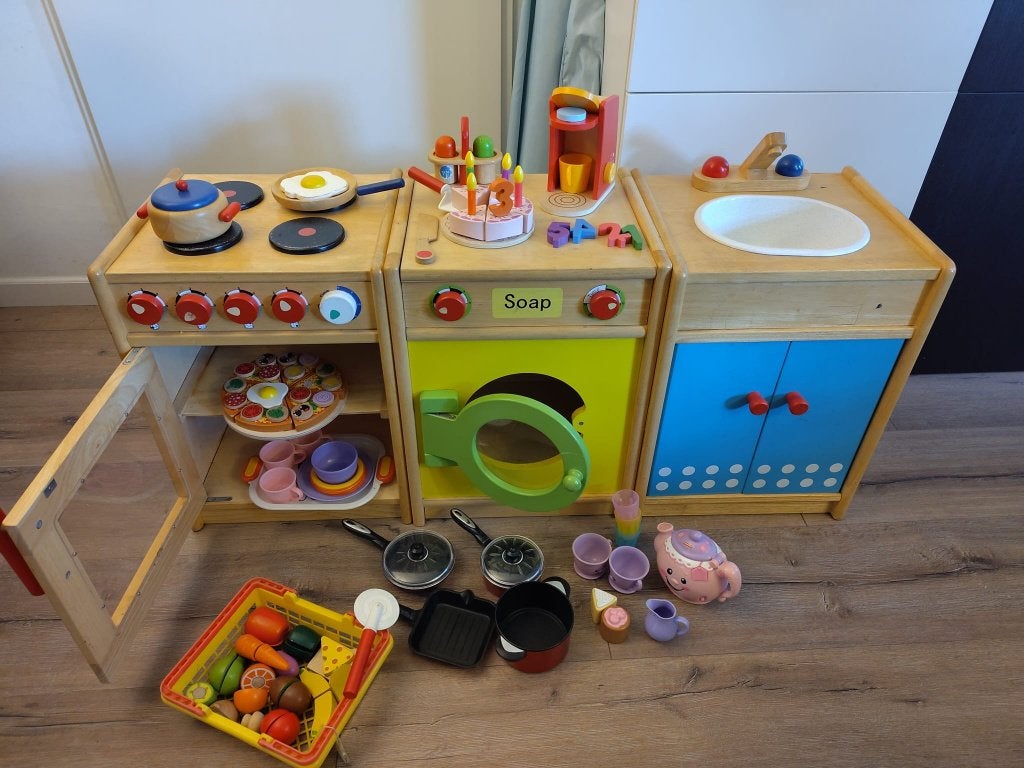 Kinder keukentje, Ophalen, Gebruikt, Hout, Speelkeuken