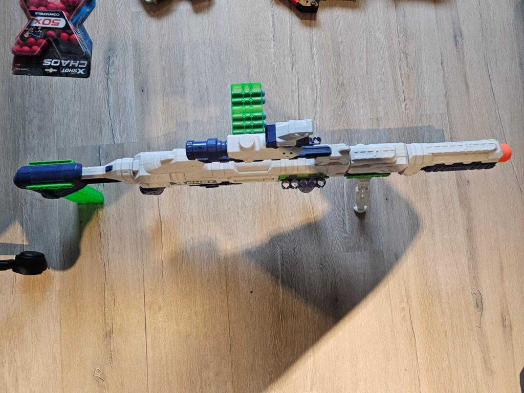 X shot zuru, Ophalen of Verzenden, Gebruikt