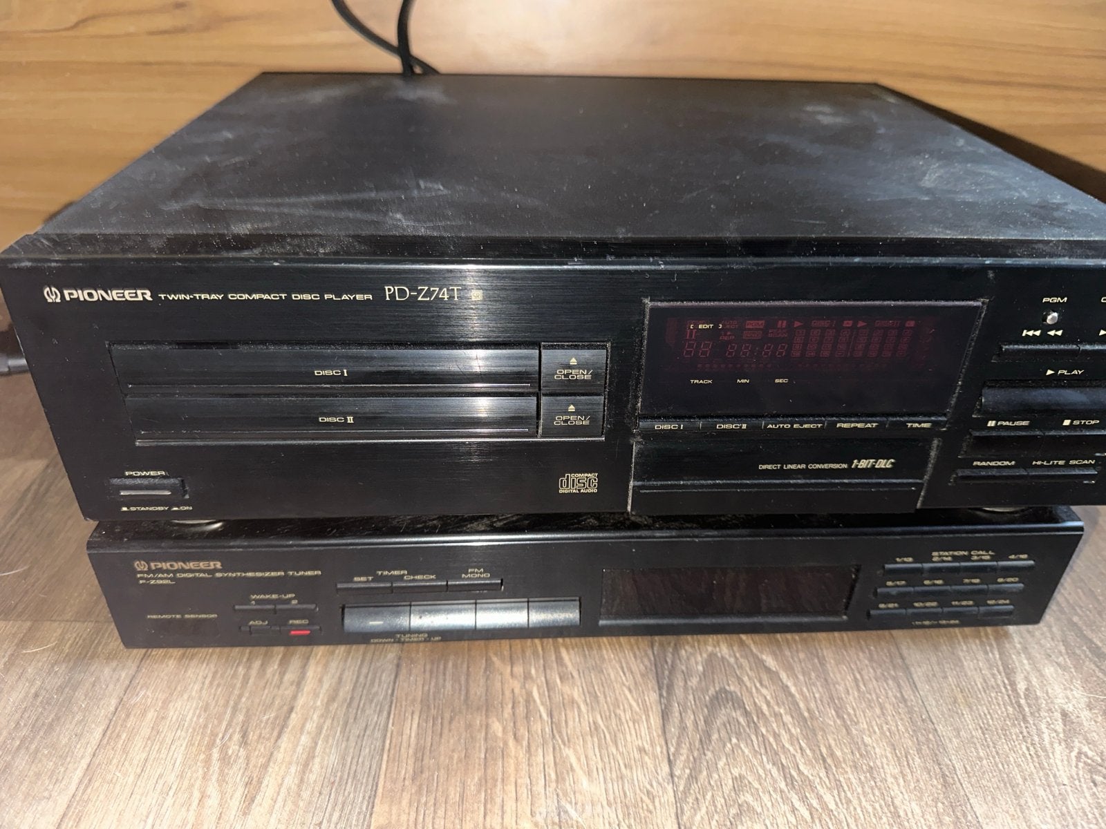 Pioneer PD-Z74T Twin Tray CD-speler - Niet getest, Audio, Tv en Foto, Ophalen of Verzenden, Niet werkend, Pioneer, Wisselaar