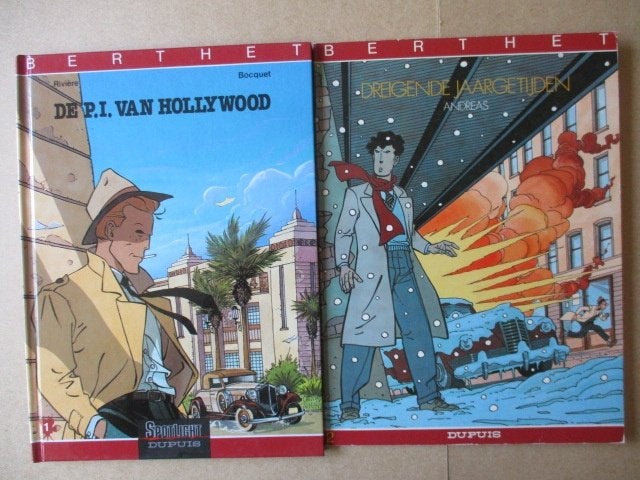 w0034 berthet 7x, Boeken, Eén stripboek, Ophalen, Gelezen