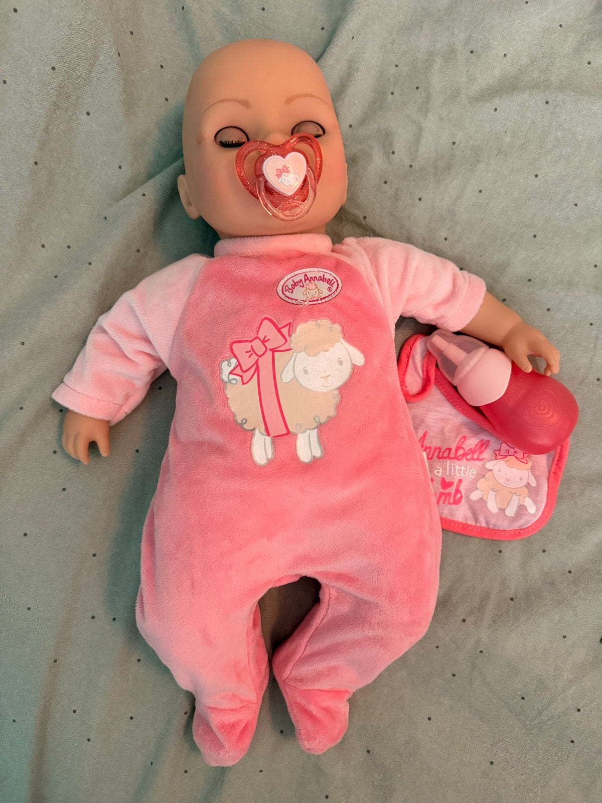 Baby Annabell pop met speen en flesje, Ophalen, Zo goed als nieuw, Babypop