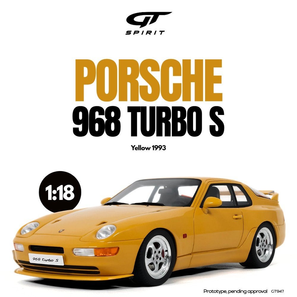 Gt Spirit Porsche 968 Turbo S 1/999 1:18 Nieuw, Hobby en Vrije tijd, Ophalen of Verzenden, Nieuw, Auto