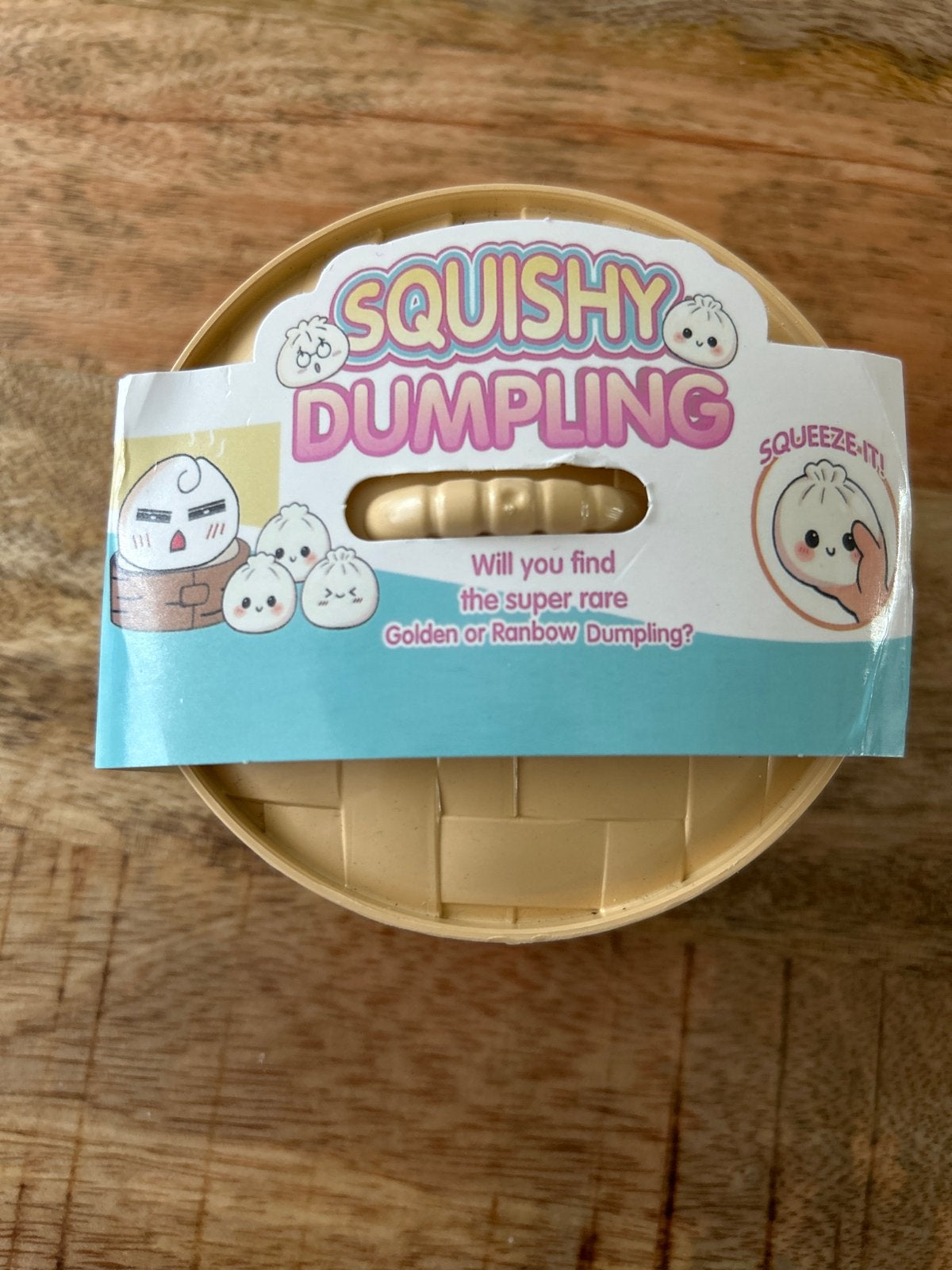 Squishy Dumpling glinsterende Geel - Nieuw in verpakking, Ophalen, Nieuw, Jongen of Meisje