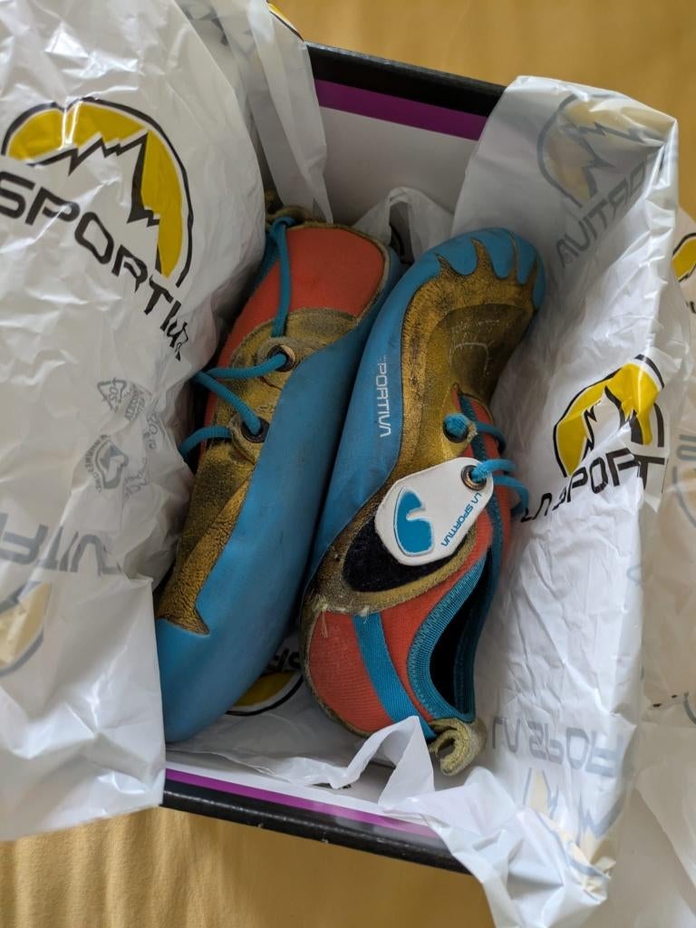 LaSportiva Gripit klimschoenen maat 34, Ophalen, Gebruikt, Klimsportschoenen