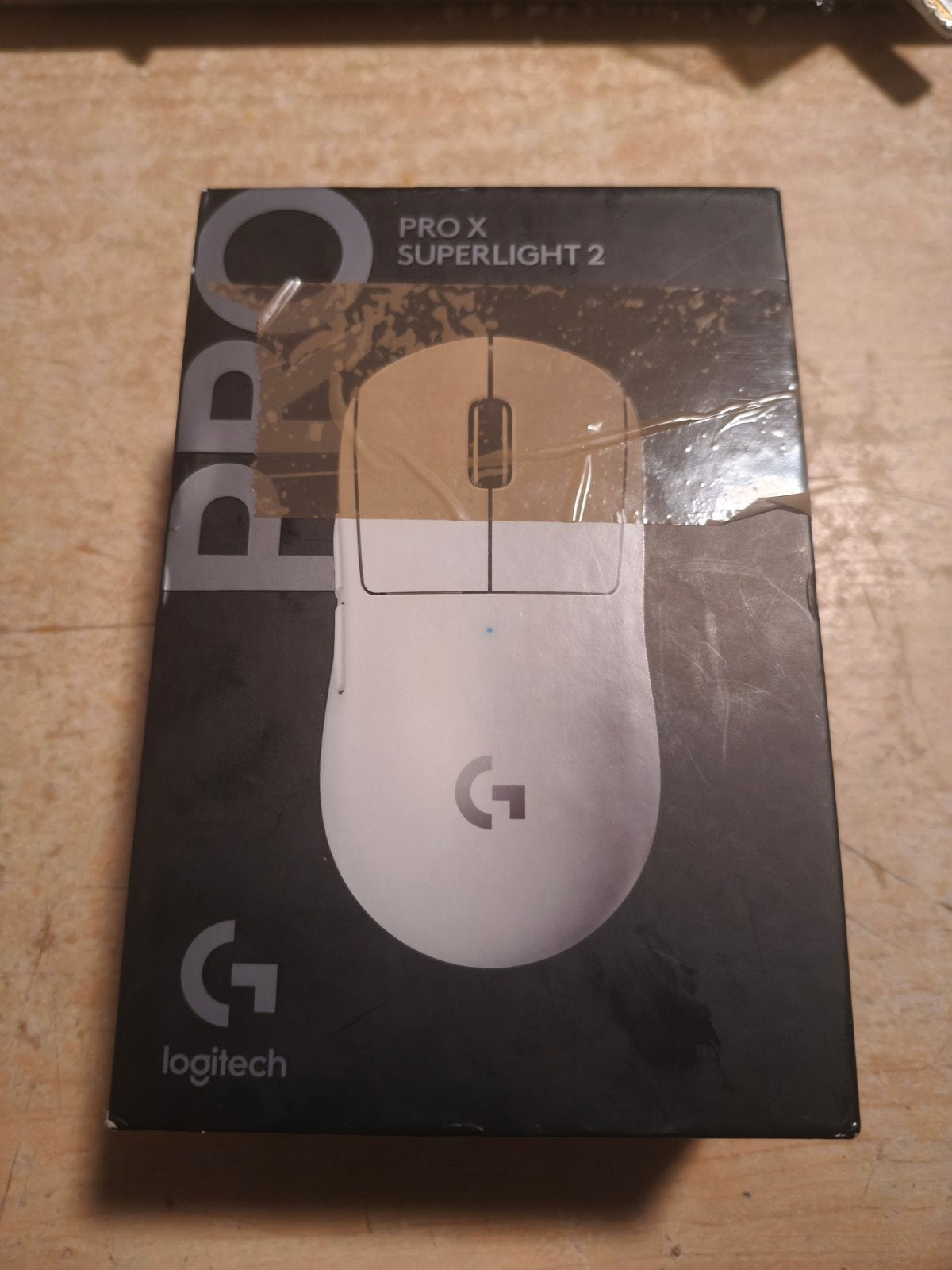 Logitech G Pro X Superlight 2 - Draadloze Gaming Muis, Computers en Software, Muizen, Rechtshandig, Muis, Gebruikt, Ophalen of Verzenden