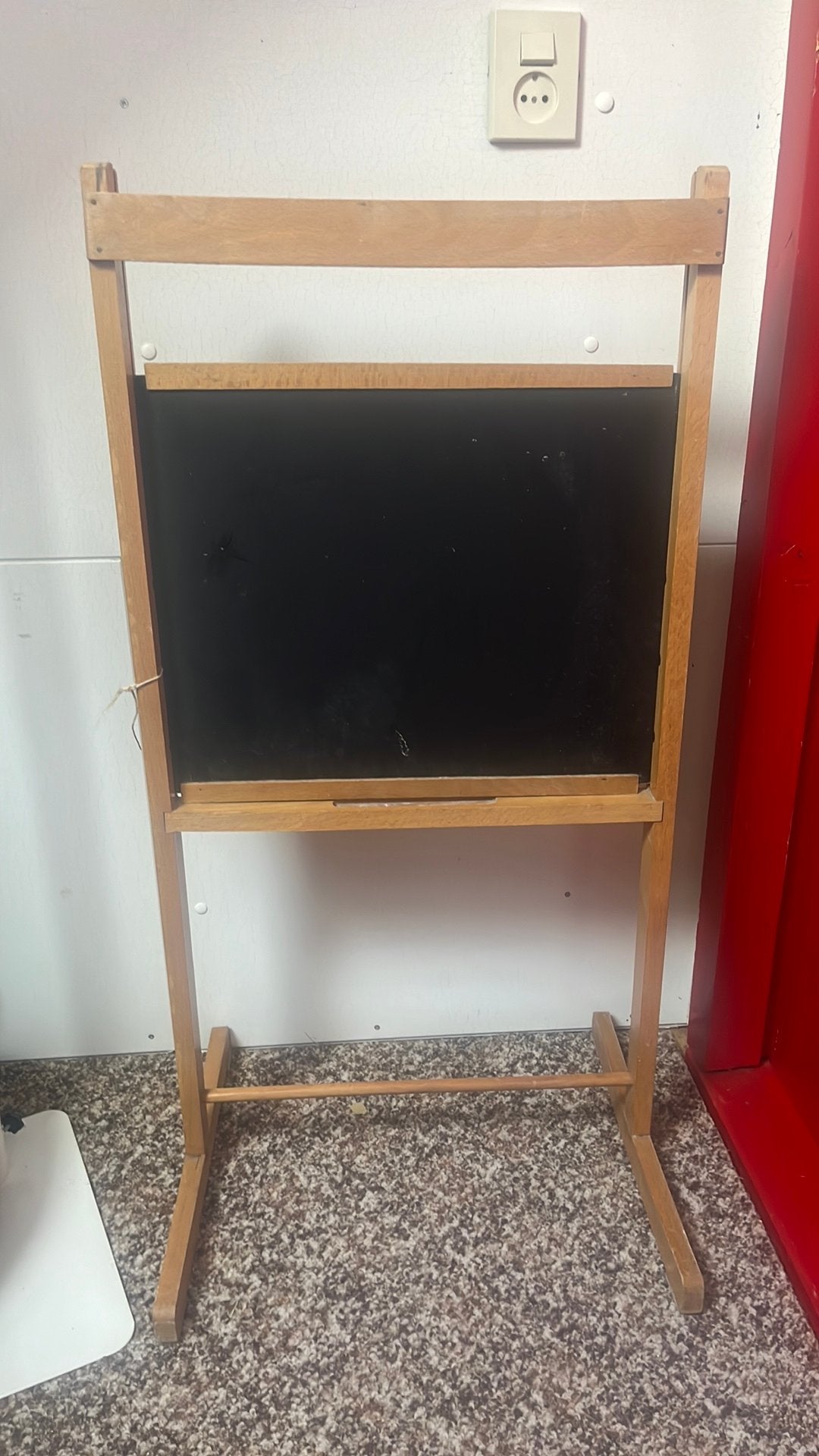 Vintage schoolbord/krijtbord, Diversen, Schoolborden, Ophalen, Zo goed als nieuw, Krijtbord