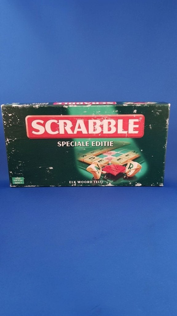 Scrabble Special Editie, met 52 steentjes, inhoud nieuw 5A29