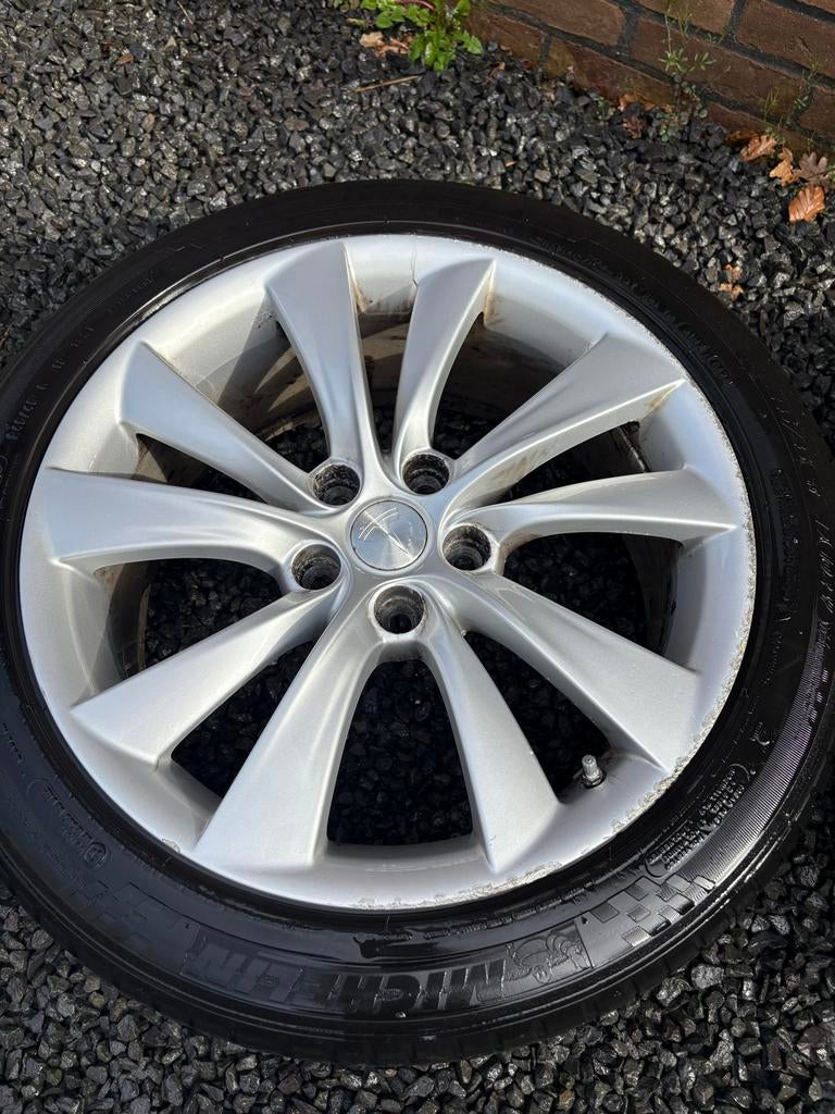 Tesla model S velgen, Ophalen of Verzenden, Gebruikt