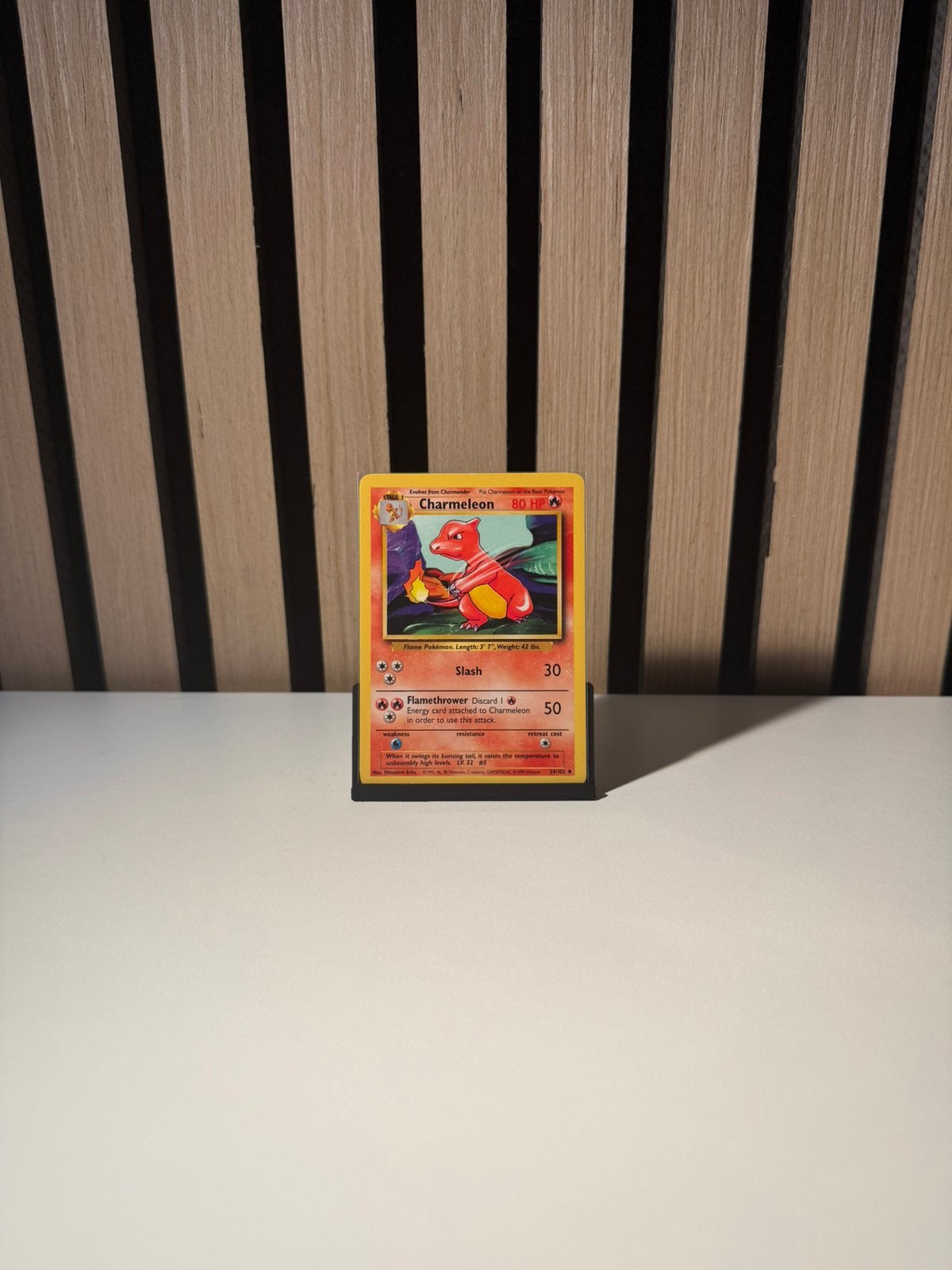 Charmeleon 24/102 – Base Set 1999 – Vintage Pokémon, Ophalen of Verzenden, Nieuw
