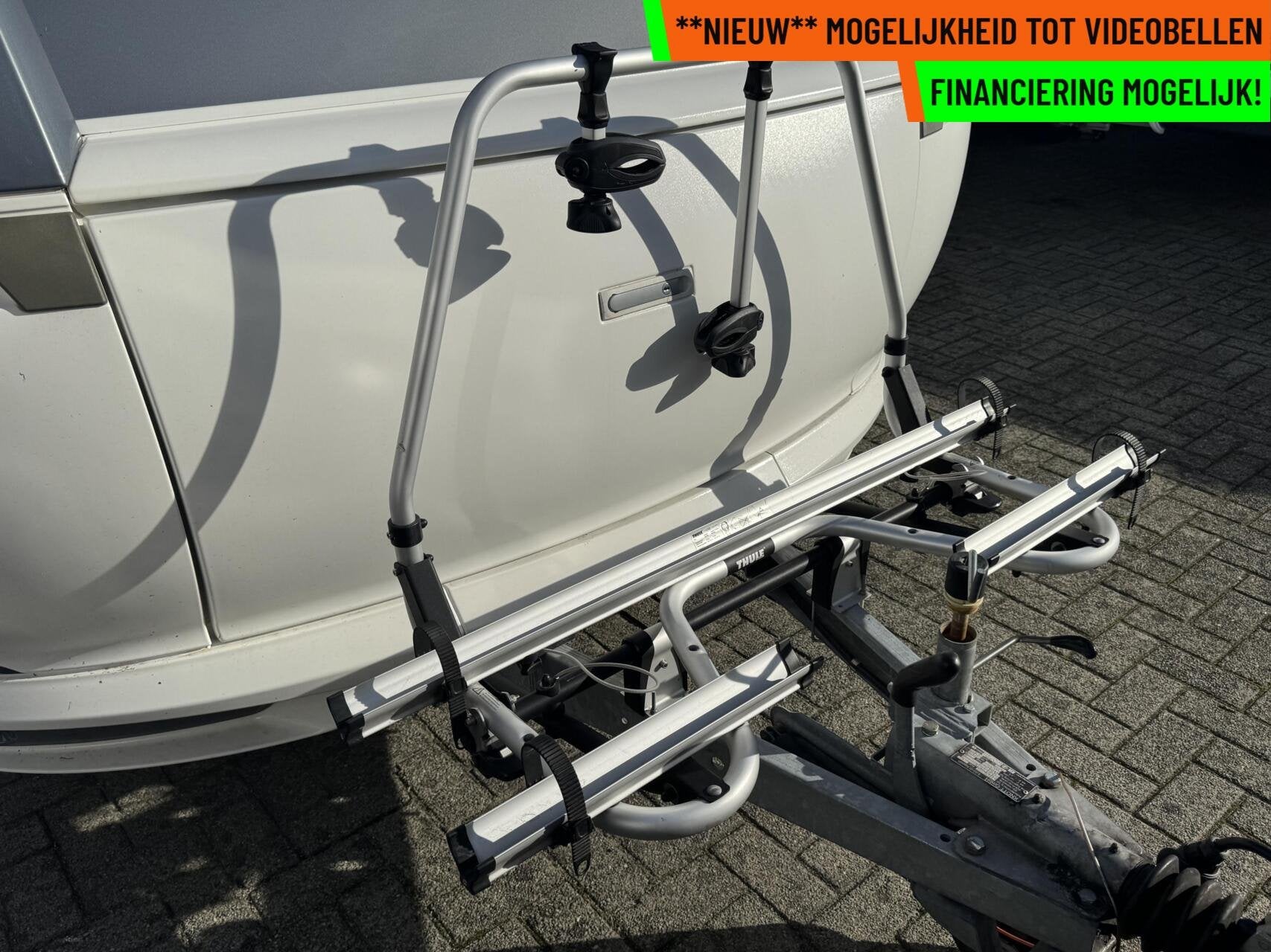 Hobby 455 UF PRESTIGE, DWARSBED, RONDZIT,MOVER,FIETSENDRAGER, Rondzit, Hobby, Bedrijf, Hordeur