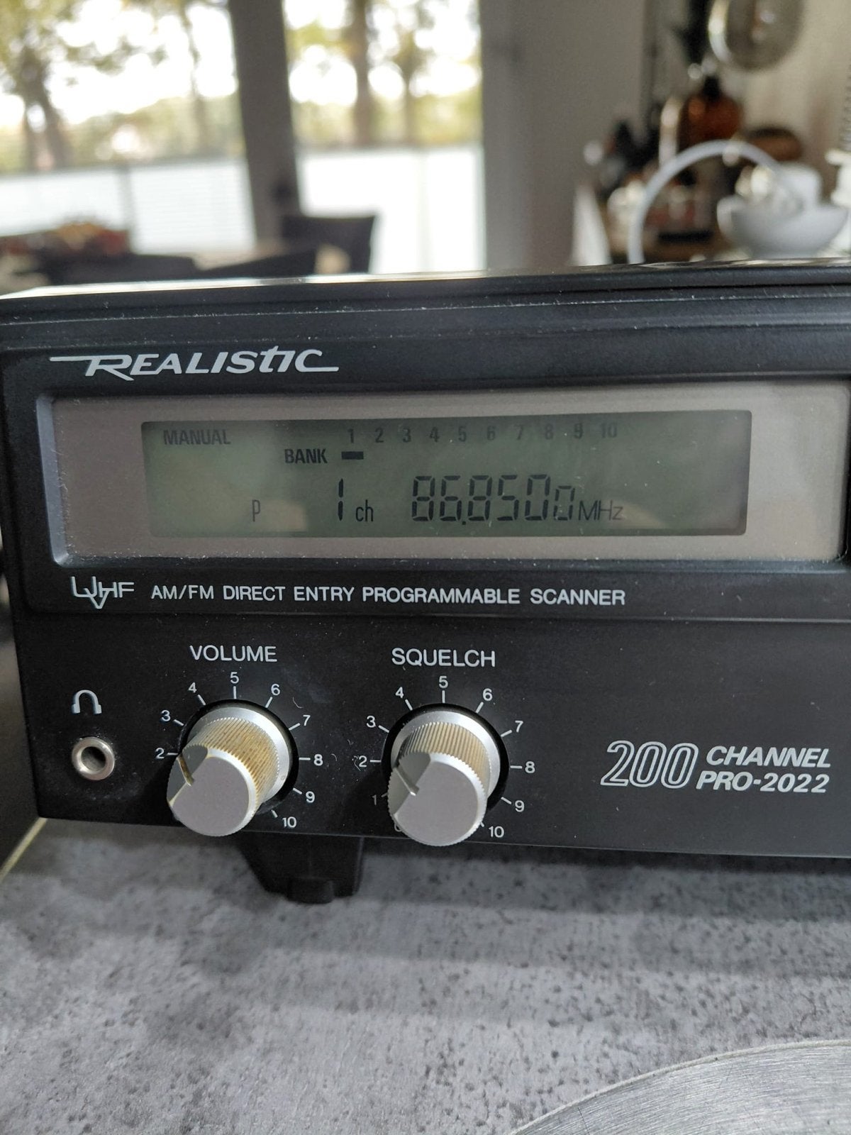 Realistic Scanner 200 kanalen, Ophalen of Verzenden, Gebruikt, 200 tot 500 kanalen