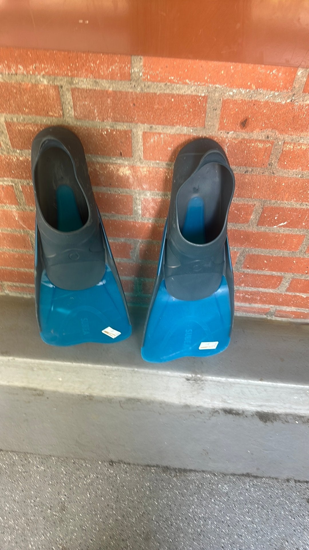 Aqualung zwemvliezen – maat 46/47, Watersport en Boten, Ophalen, Zo goed als nieuw