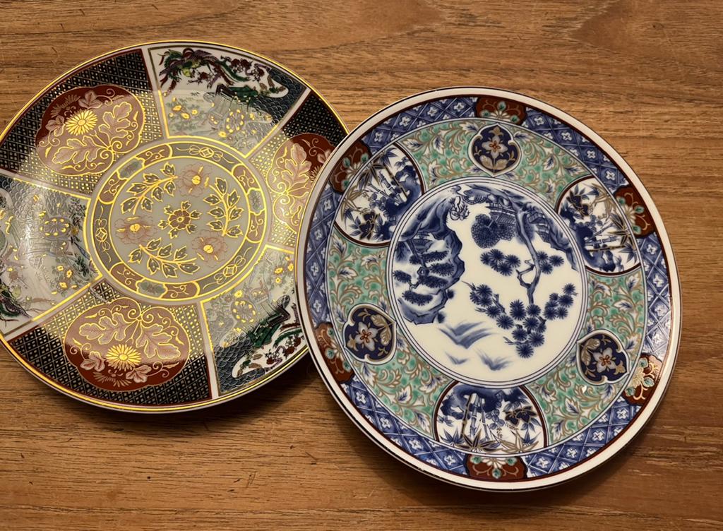 Japanse Imari borden schotels vintage, Antiek en Kunst, Antiek | Porselein, Ophalen of Verzenden