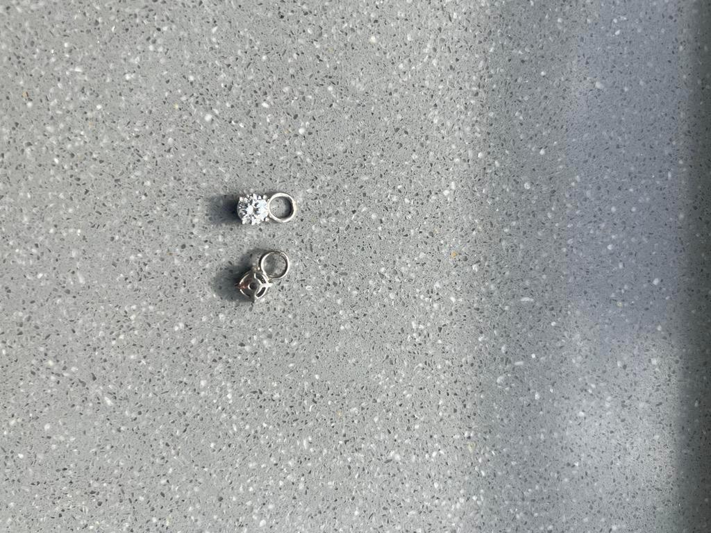 Ti Sento oorbedels, Ophalen, Zo goed als nieuw, Zilver, Overige merken