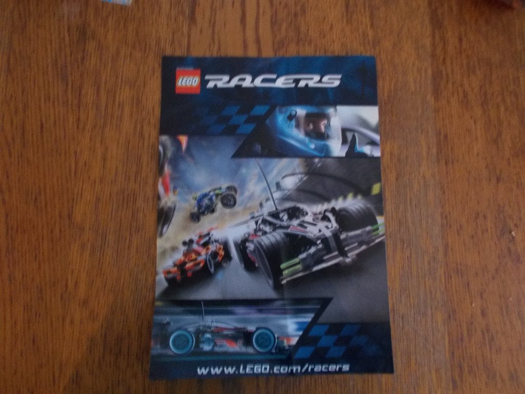 lego folder 2003 racers, Ophalen of Verzenden, Gebruikt, Lego