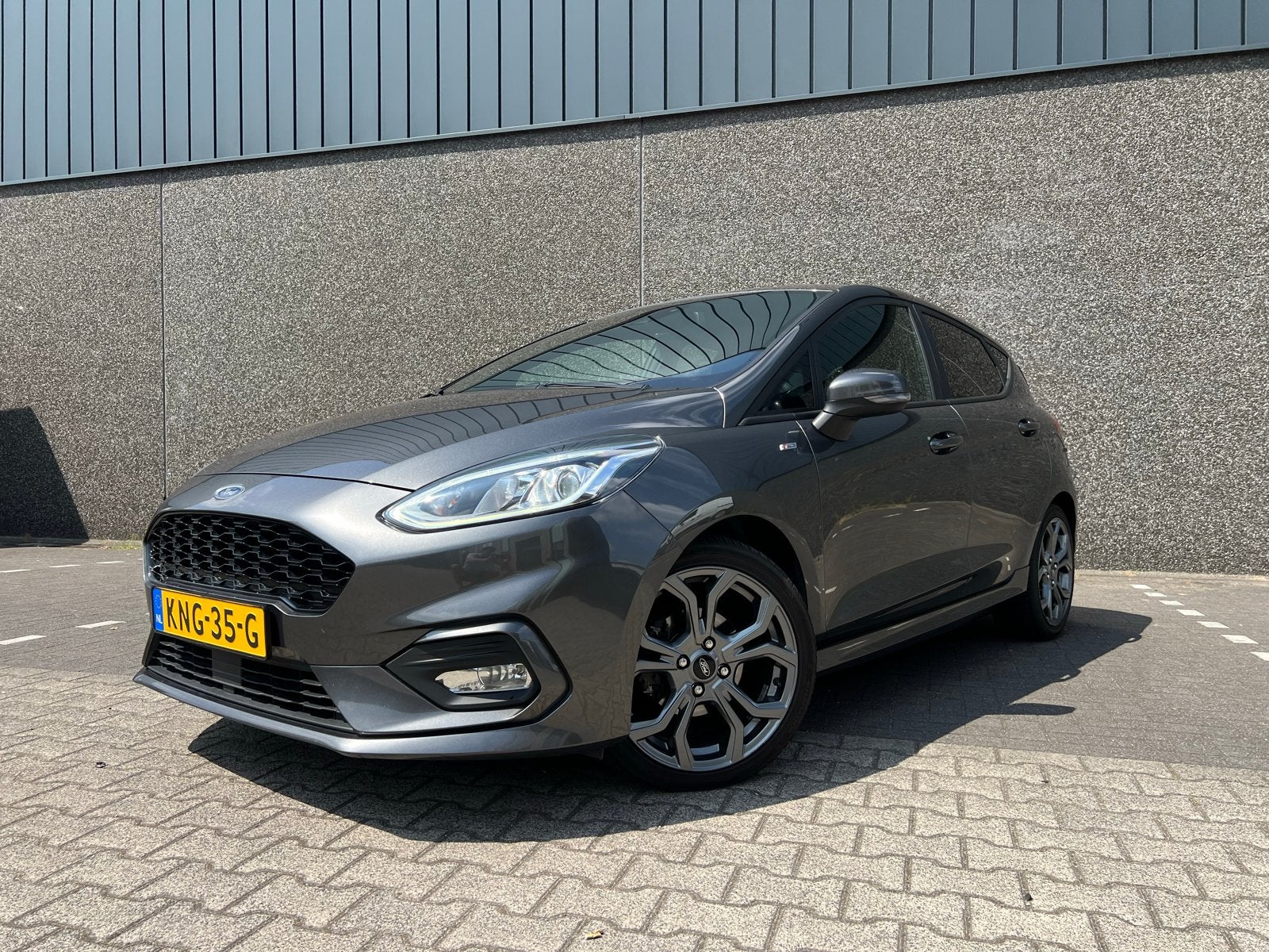 Ford Fiësta ST Line | Vol uitgevoerd | AUT | B&O, Auto's, Zwart, 620 kg, Bedrijf, 99 pk