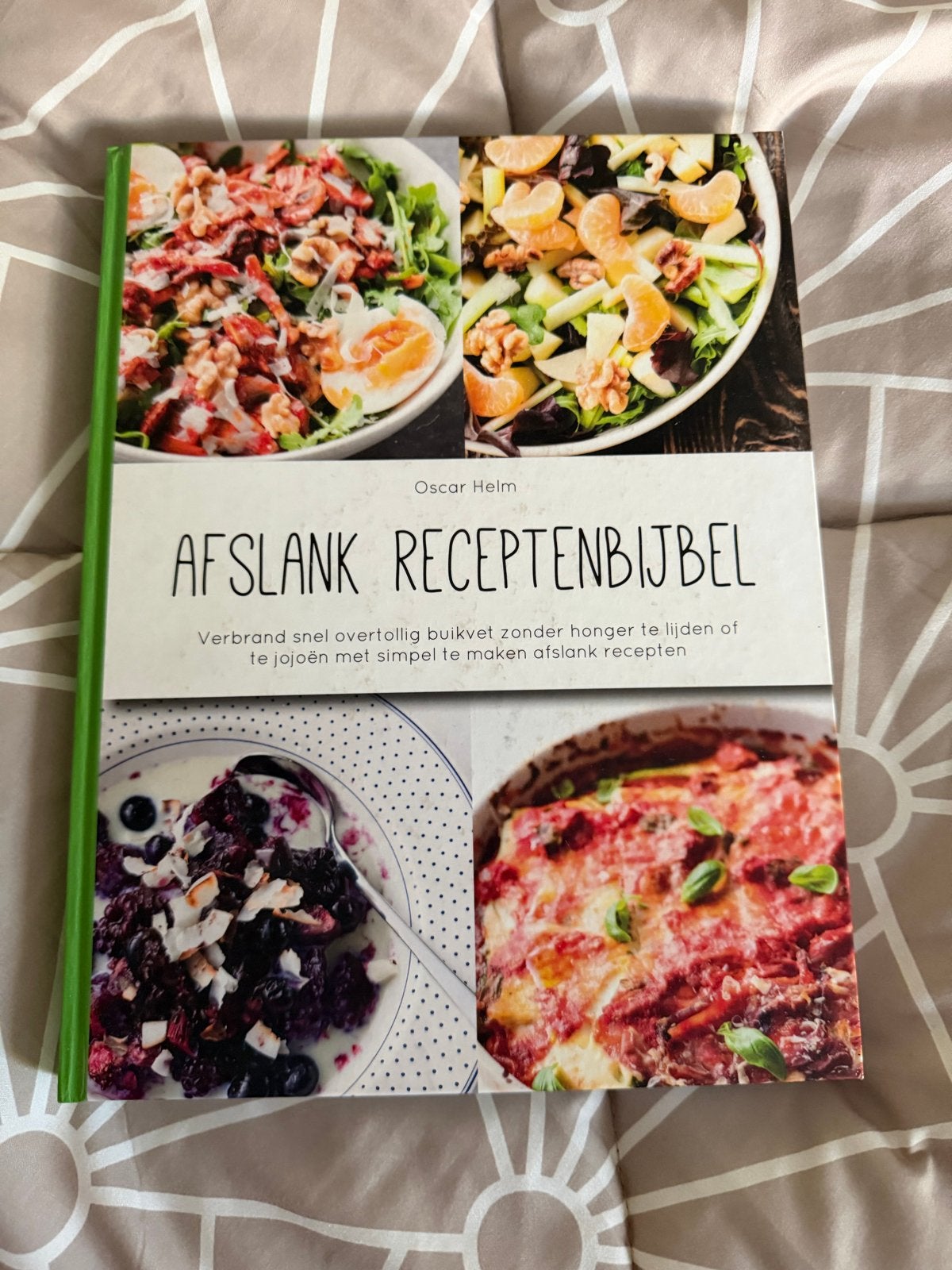 Afslank Receptenbijbel - Oscar Helm, Ophalen of Verzenden, Zo goed als nieuw, Dieet en Voeding