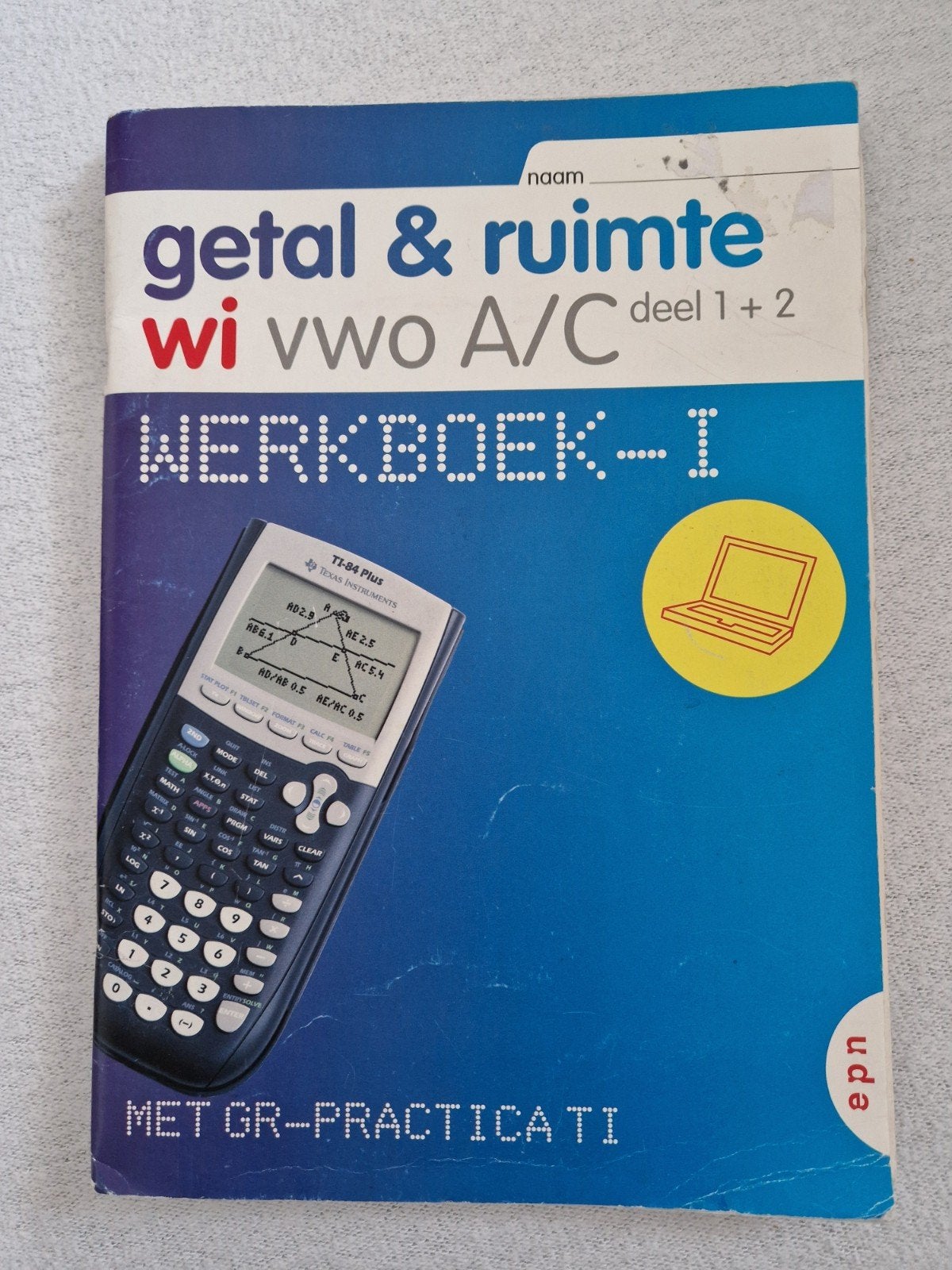 Getal & Ruimte Wi VWO A/C deel 1 + 2 Werkboek, Epn, WO, Beta, Ophalen
