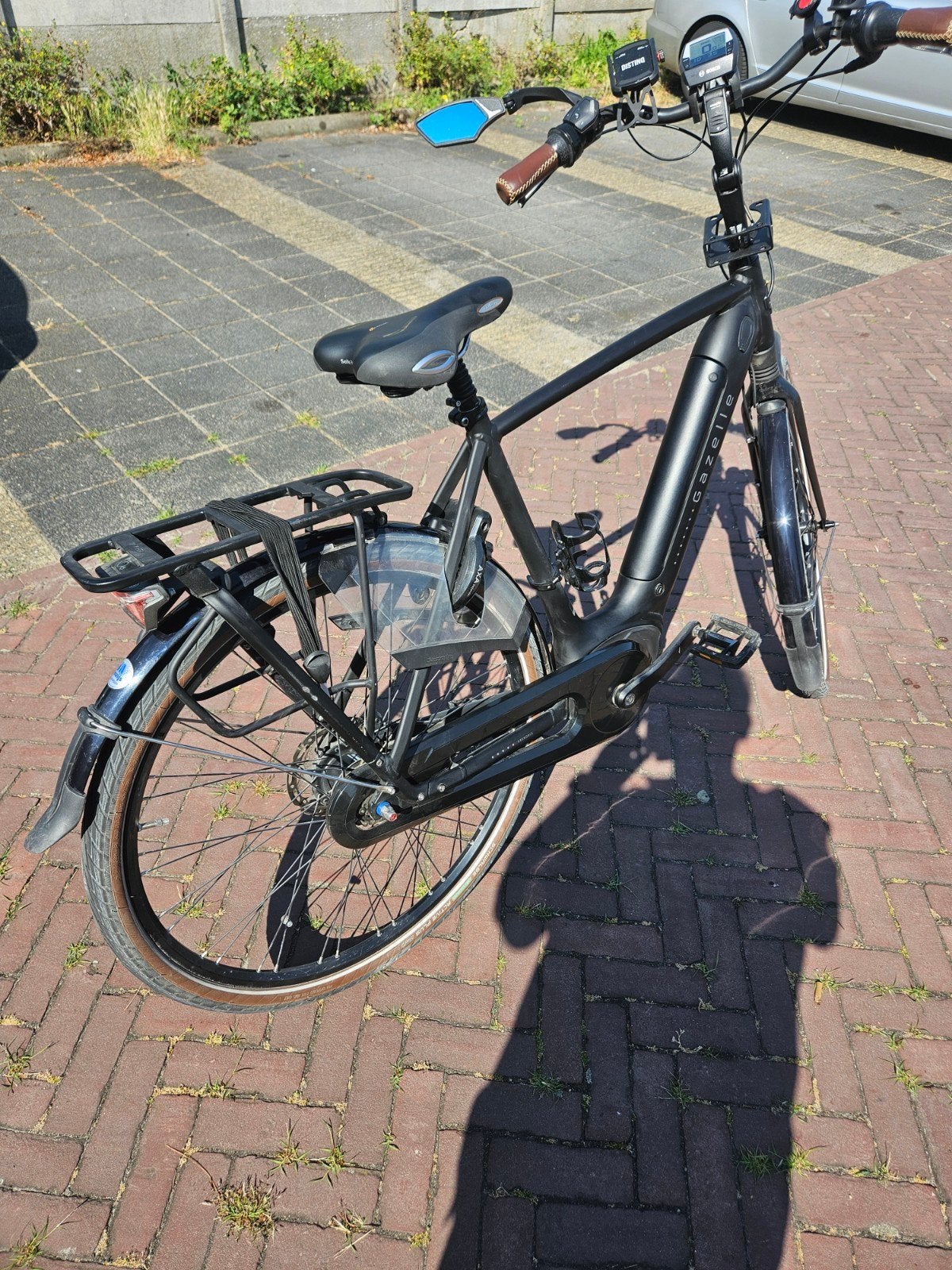Zeer strakke Gazelle Grenoble C8 MHB, Ophalen, Versnellingen, Zo goed als nieuw, 57 tot 61 cm