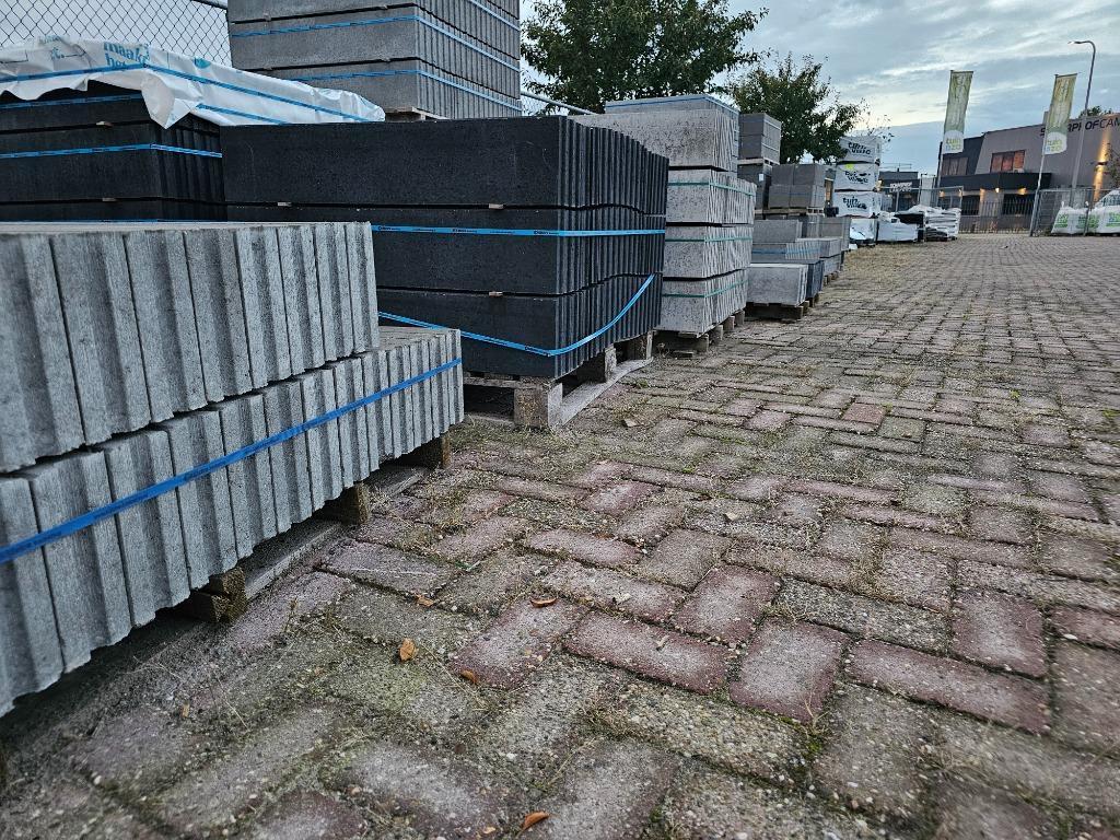 Opsluitbanden 5x15x100, Gebruikt, Overige typen, Ophalen of Verzenden, Minder dan 5 m²