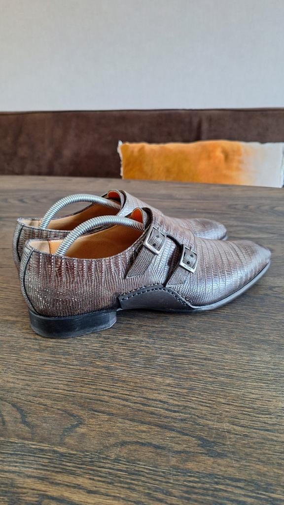 Giorgio Platinum herenschoenen, maat 42, Ophalen of Verzenden, Gedragen, Bruin